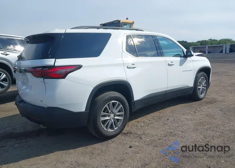 2022 Chevrolet Traverse Awd Lt Leather из США, поврежденный, VIN 1GNEVHKW5NJ162836
